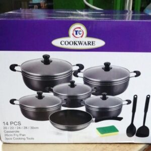 11pc TC nonstick cookware set