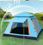 Automatic six man camping tent