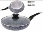 Edenberg Granite frying pan with Lid – 24cm