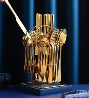 24pc Cutlery set – Gold