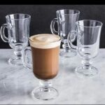 6pc glass cup set