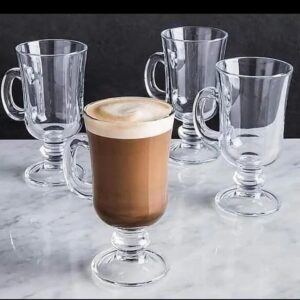 6pc glass cup set