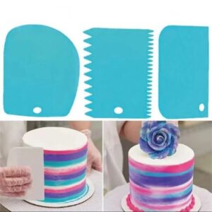 Cake scrapper set