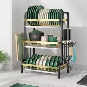 3 tier dish rack