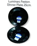 6pc luminarc feston dinner plate set