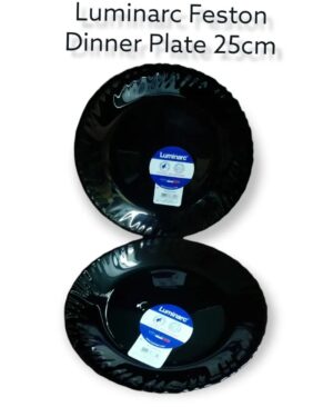 6pc luminarc feston dinner plate set