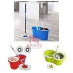 magic spin mop with bucket