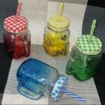Mason Jar with straw