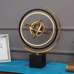 Luxury marble globe decor