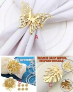 6pc napkin holder set