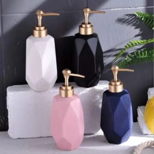 Ceramic soap dispenser