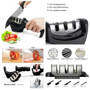 Stainless knife sharpener