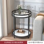 Luxury marble effect side table