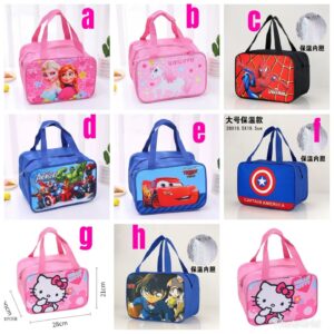 Insulated kids lunch bag