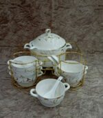 14pc Ceramic Soup set