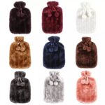 Hot water bottle with cover