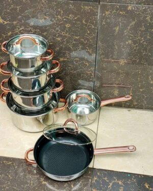 12pc Stainless Steel Cookware Set