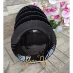 6pc Ceramic Plate Set