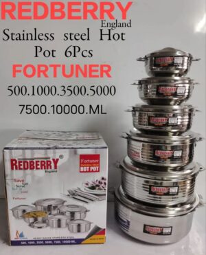 6pc Redberry Fortuner Hotpot Set