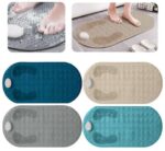 Bathroom Antislip Mats with Scrubber