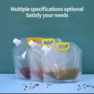 Plastic cereal containers