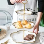 3 tier ceramic cake stand