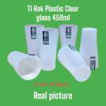 6pc plastic glass set