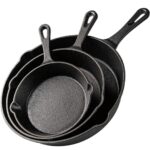 4pc Cast Iron Skillet Set