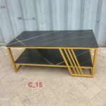Marble effect coffee table
