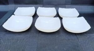 6pc Square bowl set