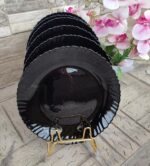 6pc ceramic plate set