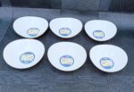 6pc oval bowl set