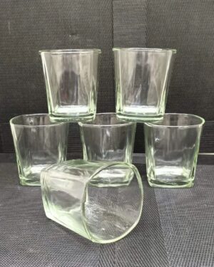 6pc whiskey glass set