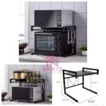 Adjustable microwave organizer