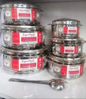 6pc Insulated hot pot set – signature