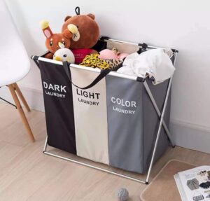 Partitioned Laundry basket