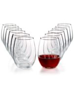 6pc oval glass set