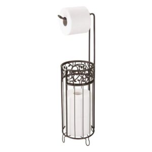 Stainless steel toilet paper holder